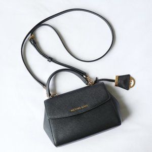 Michael Kors Black Ava XS Mini Crossbody Bag